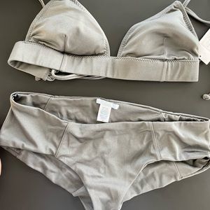 Eberjay Metallic Grey Bikini